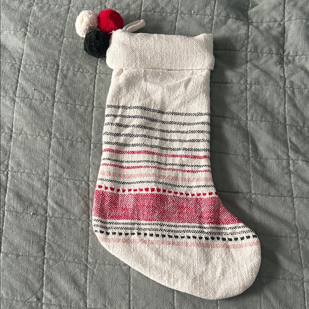 Hearth & Hand Soft Cream Knit Stocking